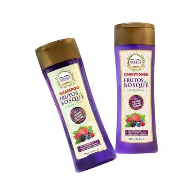 NEVADA NATURAL PRODUCTS SHAMPOO + ACONDICIONADOR FRUTOS DEL BOSQUE 420ML 3UND