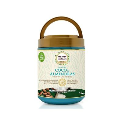 NEVADA NATURAL PRODUCTS TRATAMIENTO CAPILAR ACEITE DE COCO Y ALMENDRAS 1.2 KG