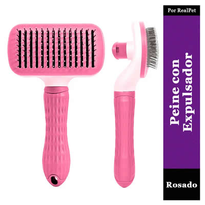 NICE IDEAL PEINE CON EXPULSADOR DE PELO PERRO Y GATO