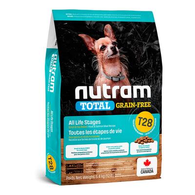 NUTRAM COMIDA PERRO PEQUEÑO T28 SALMON TRUCHA LIBRE GRANO 5.4KG