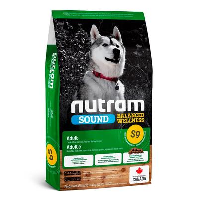 NUTRAM COMIDA PERRO TODA RAZA ADULTO S9 CORDERO ARROZ 11.4KG