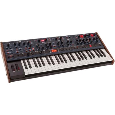 OBERHEIM OB-6 SINTETIZADOR ANALOGICO POLIFONICO 6 VOCES TECLAS SEMI-PESADAS FILTROS RESONANTES OB-6