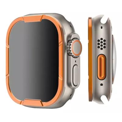 OEM PROTECTOR PANTALLA METAL RANGERS NARANJA VIDRIO TEMPLADO APPLE WATCH ULTRA ULTRA 2