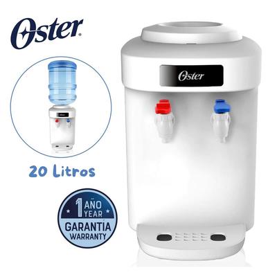 OSTER DISPENSADOR DE AGUA 20L CANO DE AGUA FRIA CALIENTE