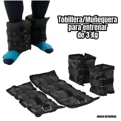 PESAS TOBILLERAS PESO DE 3 KG PACK 2 UNID PCK3KG