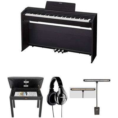 PIANO DIGITAL CASIO PRIVIA PX-870 88 TECLAS BANCO AURICULARES LUZ FLEXIBLE PX-870