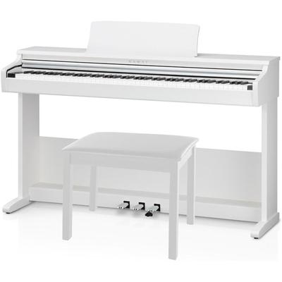 PIANO DIGITAL KAWAI KDP75 88 TECLAS BANCO JUEGO BLANCO EMBOSADO PRINCIPIANTES KDP75