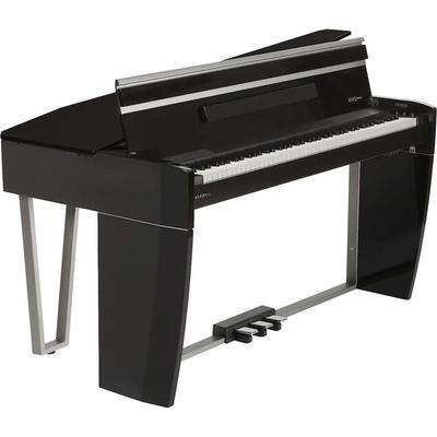 PIANO DIGITAL MINI GRAN DEXIBELL VIVO H10MG BANCO NEGRO PULIDO DISEÑO ITALIANO 88 TECLAS HI