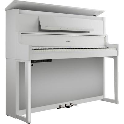 PIANO DIGITAL VERTICAL ROLAND BANCO BLANCO PULIDO PIANO VERTICAL ROLAND