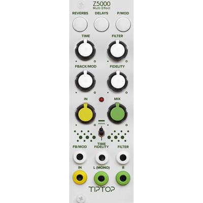 PROCESADOR MULTI-EFECTOS TIPTOP AUDIO Z5000 EURORACK 8HP BLANCO 24 EFECTOS Z5000