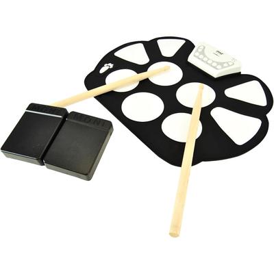 PYLE PRO PTEDRL11 KIT BATERIA ELECTRONICA MAQUINA PERCUSION PORTATIL PLEGABLE 7 PADS PTEDRL11