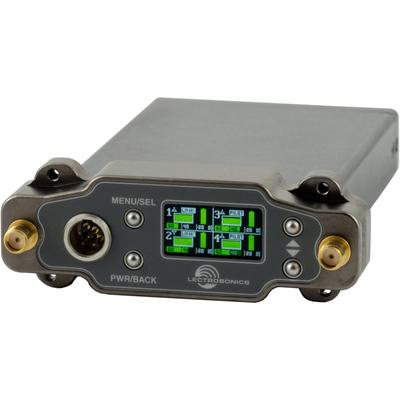 RECEPTOR DIGITAL CUATRO CANALES LECTROSONICS DSR4 941-959MHZ PRODUCCION MOVIL DSR4