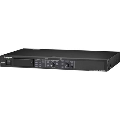 RECEPTOR INALAMBRICO DIGITAL DUAL PANASONIC WX-SR202DN DANTE 1.9GHZ AULAS CONFERENCIAS WX-SR202DN