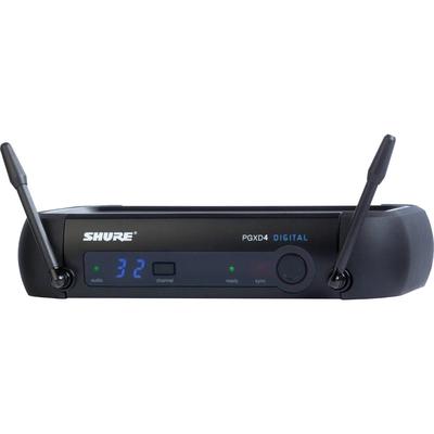 RECEPTOR INALAMBRICO DIGITAL SHURE PGXD4 900MHZ ESPACIOS PEQUEÑOS SALAS CONFERENCIAS PGXD4