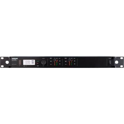 RECEPTOR INALAMBRICO DIGITAL SHURE ULXD4D-GV DOBLE CANAL ENCRIPTACION AES-256 ULXD4D-GV