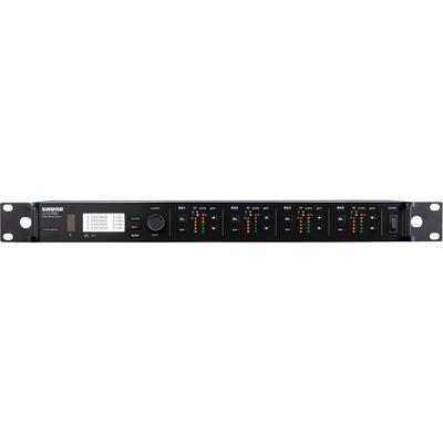 RECEPTOR INALAMBRICO DIGITAL SHURE ULXD4Q CUADRUPLE CANAL X52 902-928MHZ ULXD4Q