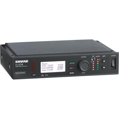 RECEPTOR INALAMBRICO DIGITAL SHURE ULXD4-GV CANAL UNICO CIFRADO AES-256 ULXD4-GV