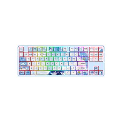 REDRAGON STAR BLADE TECLADO GAMER RGB PRO WIRELESS K707AK BLUE ANIME STAR BLADE