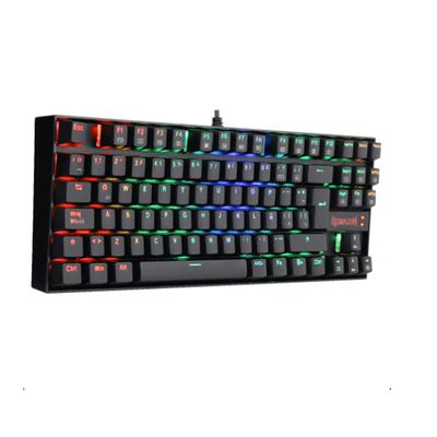 REDRAGON TECLADO MECANICO K552RGB1 KUMARA BLACK SWITCH RED K552RGB1