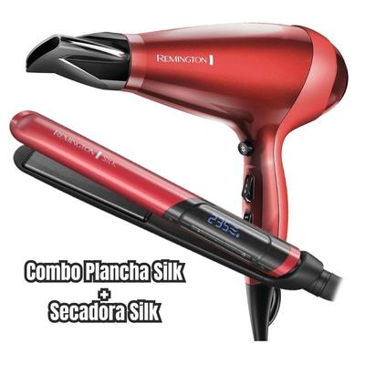 REMINGTON COMBO SECADORA SILK AC9096 + PLANCHA SILK S9600 AC9096-S9600