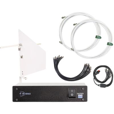 RF VENUE ANTENA PARED DIVERSITY FIN SISTEMA DISTRIBUCION UHF DISTRO5 5 CANALES BLANCO DISTRO5