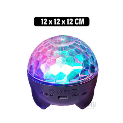 RYBIU IMPORT TE30271 REFLECTOR COMPACTO DE LUCES DISCOTECA NEGRO TE30271