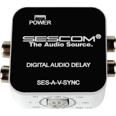 SESCOM SES-A-V-SYNC CORRECTOR LIP-SYNC A/V AJUSTES RETRASO ADAPTADOR UNIVERSAL SES-A-V-SYNC