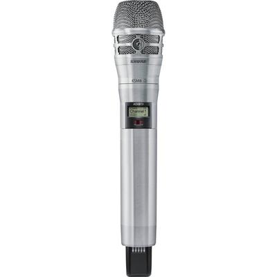 SHURE ADX2FD/K8N MICROFONO INALAMBRICO DIGITAL MANO CAPSULA KSM8 G57 NICKEL ADX2FD/K8N