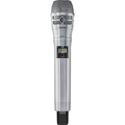 SHURE ADX2/K8N MICROFONO INALAMBRICO DIGITAL MANO CAPSULA KSM8 G57 NICKEL ADX2/K8N