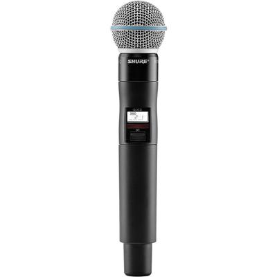 SHURE QLXD2/B58A MICROFONO INALAMBRICO DIGITAL MANO CAPSULA BETA 58A QLX-D QLXD2/B58A