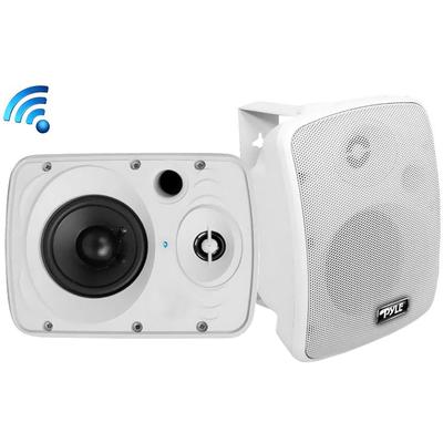 SISTEMA ALTAVOCES BLUETOOTH PYLE PRO INTERIORES EXTERIORES BLANCO PAR WOOFER 5.25 PYLE PRO