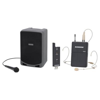 SISTEMA PA COMPACTO SAMSON XP106 BLUETOOTH KIT AURICULARES INALAMBRICOS XP106