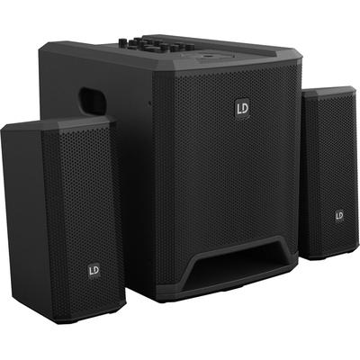 SISTEMA PA PORTATIL LD SYSTEMS DAVE 10 G4X 2.1 680W BLUETOOTH MIXER INTEGRADO DAVE 10 G4X