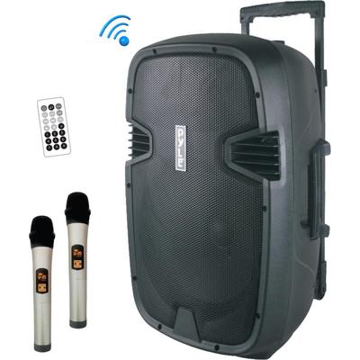 SISTEMA PA PORTATIL PYLE PRO PPHP1535WMU 15 PULGADAS 2 VIAS 1600W BLUETOOTH INALAMBRICO PPHP1535WMU