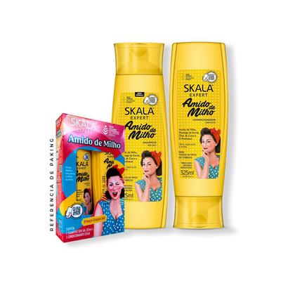SKALA EXPERT SHAMPOO 325ML + ACONDICIONADOR AMIDO DE MILHO X 325ML