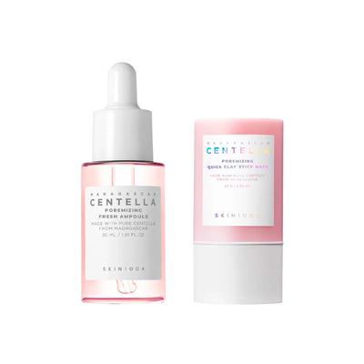 SKIN1004 MADAGASCAR CENTELLA POREMIZING FRESH AMPOULE 50ML + MASCARILLA DE ARCILLA MADAGASCAR CENTELLA POREMIZING 27GR