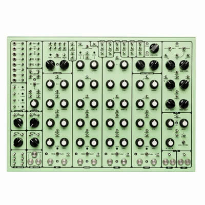 SOMA SOUND PULSAR ELECTRONIC DRUM MACHINE ORGANISMIC SCREW LIGHT GREEN SOUND PULSAR