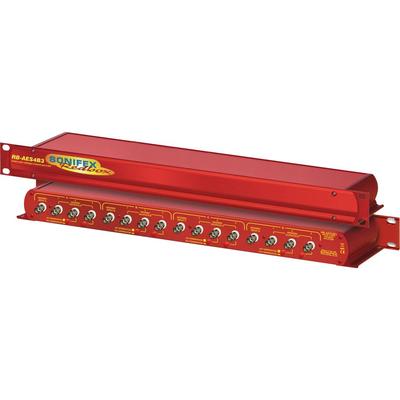 SONIFEX RB-AES4B3 DIVISOR PASIVO AES-3ID CUADRUPLE 3 VIAS CONECTORES BNC RB-AES4B3