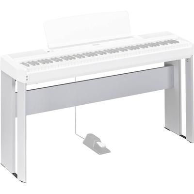 SOPORTE MADERA YAMAHA L515 PIANO P-515 BLANCO TEXTURA SEGURO L515