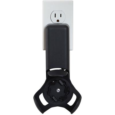 SOPORTE MONTAJE SANUS AMAZON ECHO DOT 4TA GENERACION NEGRO MONTAJE TOMA CORRIENTE SANUS ECHO DOT