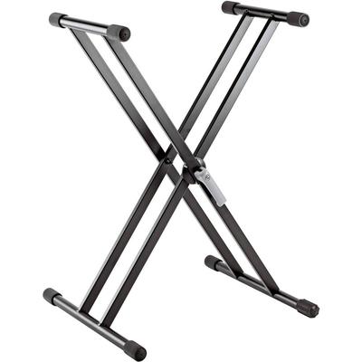 SOPORTE TECLADO K&M 18997 DOUBLE-X PALANCA SUJECCION ALUMINIO LIGERO K&M 18997
