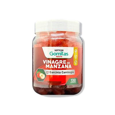 SOTTCOR GOMITAS ADULTOS VINAGRE DE MANZANA SOTTCOR 130 GOMITAS