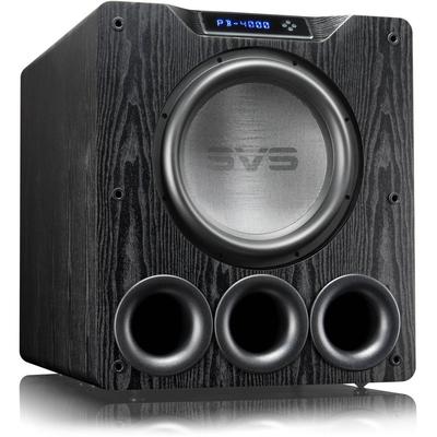 SVS PB-4000 SUBWOOFER 13.5 PULGADAS 1200W MADERA NEGRA POTENCIA RMS RESPUESTA FRECUENCIA PB-4000