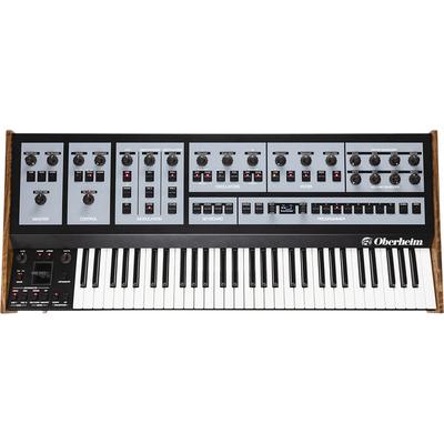 TECLADO POLIFÓNICO OBERHEIM OBX8 VOCES ANALÓGICAS VCOS DISCRETOS FILTROS SEM OB 61 TECLAS FAT