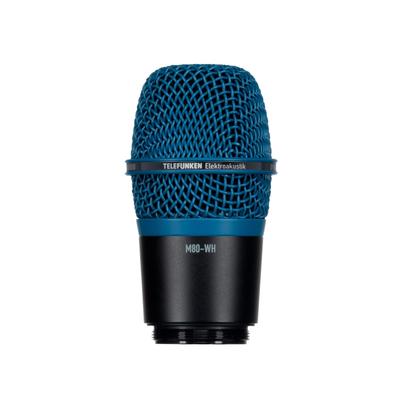 TELEFUNKEN M80-WH CAPSULA MICROFONO DINAMICO INALAMBRICO SUPERCARDIOIDE AZUL M80-WH