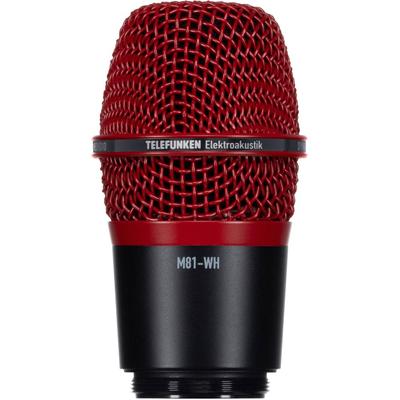 TELEFUNKEN M81-WH CAPSULA MICROFONO UNIVERSAL DINAMICO INALAMBRICO SUPERCARDIOIDE TURQUESA M81-WH