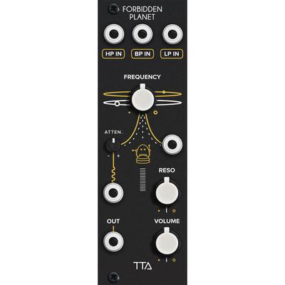 TIPTOP AUDIO FORBIDDEN PLANET EURORACK FILTRO ANALOGICO MULTIMODO 8HP BLANCO FORBIDDEN PLANET