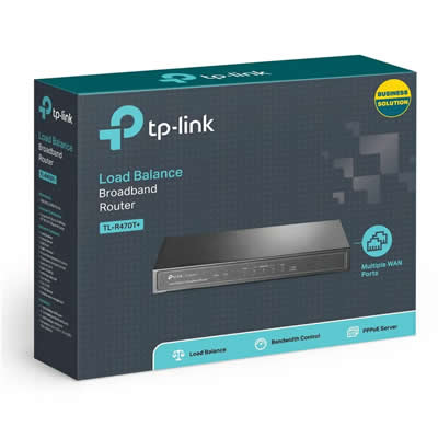 TP-LINK TL-R470T+ ROUTER BALANCEADOR LÍNEAS INTERNET TL-R470T+