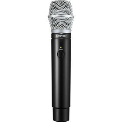 TRANSMISOR MANO SHURE MXW2 CAPSULA MICROFONO SM86 SISTEMA MICROFLEX INALAMBRICO BIDIRECCIONAL MXW2
