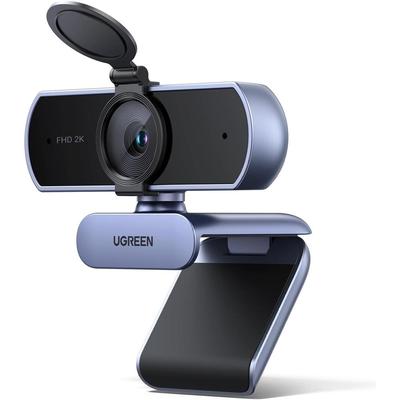 UGREEN 25442 CÁMARA WEB 2K AUTOENFOQUE MICRÓFONOS DUAL CM717 25442